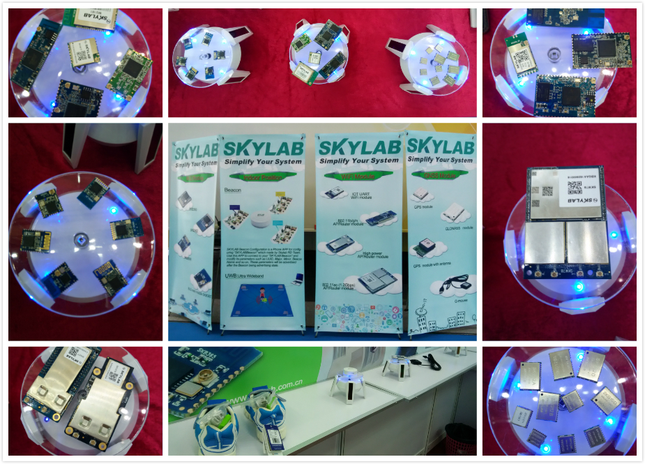 SKYLAB参展产品：蓝牙模块和wifi模块